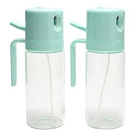Kitchen HQ 2-pack Spray & Pour Glass Oil Sprayers