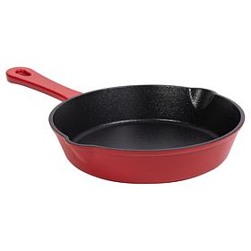 Kitchen HQ Diamond-Infused Ceramic Nonstick 8" Cast Iron Skillet