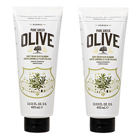 Korres 2-pack Olive & Sea Salt Jumbo Size Body Cream Auto-Ship®