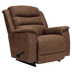 La-Z-Boy Redwood Plus Manual Rocker Recliner + Headrest/Lumbar