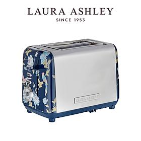 Laura Ashley VQ 2-Slice Toaster, Elveden Navy