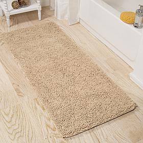 Lavish Home Memory Foam Shag Bath Mat - 24" x 60"