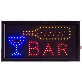 Lavish Home Neon Electric LED Bar Sign with Animation
