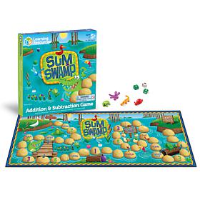 Learning Resources Sum Swamp Addition and Subtraction Game