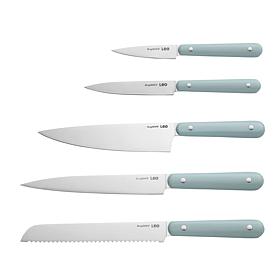 Leo Slate 5-Piece Stainless Steel Knife Set