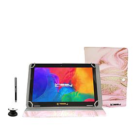 LINSAY 10.1" IPS 2GB RAM, 64GB Storage Android 13 Tablet Bundle