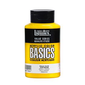 Liquitex Basics Acrylics Colors - Primary Yellow - Squeeze Bottle