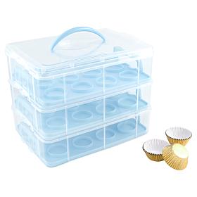 Little Venice Cake Company Cupcake Carry Case with 72 Liners