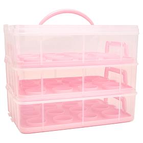 Little Venice Cake Company Cupcake Carry Case with 72 Liners