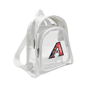 Littlearth MLB Arizona Diamondbacks 3D Logo Clear Mini Backpack