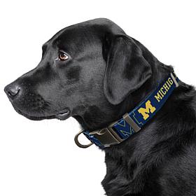 Littlearth NCAA Michigan Wolverines Premium Pet Collar