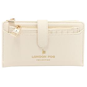 London Fog 2-in-1 Everyday Pebble Wallet