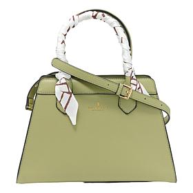 London Fog Roslyn Top Handle Satchel with Scarf