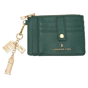 London Fog Winslow Mini Wallet with Charms
