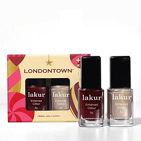 LONDONTOWN 2-piece Velvet Soiree Lakur Set