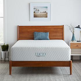 LUCID Comfort 14" Plush Ventilated Gel Memory Foam Mattress - King