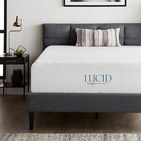 LUCID Comfort Collection 14" Gel Memory Foam Mattress - Queen