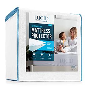 LUCID Comfort Collection Mattress Protector - Twin