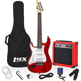 LyxPro 36" Left-Handed Electric Guitar Kit, Starter Set for Lefty Kids
