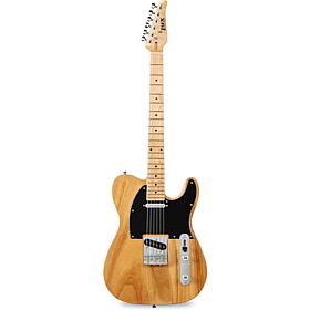 LyxPro 39" Telecaster Electric Guitar, Full-Size Paulownia Wood Body