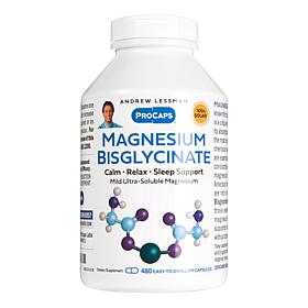 Magnesium Bisglycinate - 480 Capsules