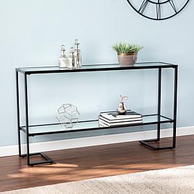 Malston Narrow Metal Console - Black