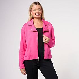 Mark & James by Badgley Mischka Double Closure Moto Jacket