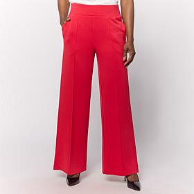 Mark & James by Badgley Mischka Wide-Leg Pin Tuck Pant