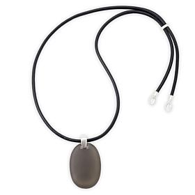 Marla Wynne Oval Pendant with Adjustable Cord Necklace