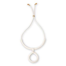 MarlaWynne 24-1/2" Faux Leather Adjustable Drop Necklace