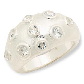 MarlaWynne Heritage Bezel CZ Domed Ring