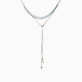 Marlyn by Marlyn Schiff 3-Layer Lariat Necklace