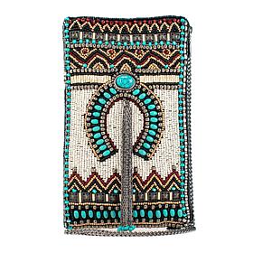 Mary Frances Hand-Beaded Crossbody Phone Bag