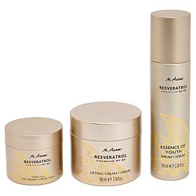 M.Asam Resveratrol Premium Lifting Cream, Serum & Eye Cream Trio