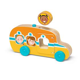 Melissa & Doug GO TOTs Roll & Ride Bus