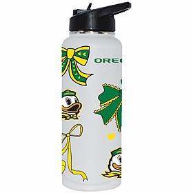 Memory Company 34oz Bow White Quencher Oregon