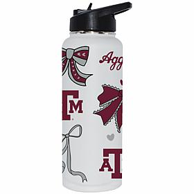 Memory Company 34oz Bow White Quencher Texas A&M