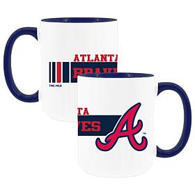 Memory Company Braves 2 pack 15oz Coffee Mug