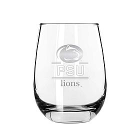 Memory Company Classic Crew Stemless Wine Glass 2-pack, Penn State