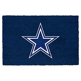 Memory Company Coir Fiber Doormat with Vinyl Backing Cowboys