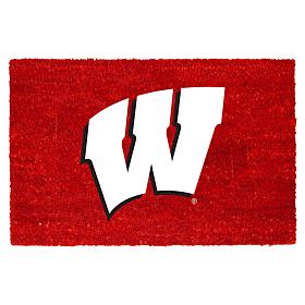 Memory Company Coir Fiber Doormat with Vinyl Backing Wisconsin 