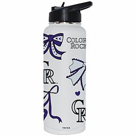 Memory Company MLB Rockies 34-oz Bow White Quencher Tumbler