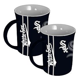 Memory Company MLB White Sox 15oz Reflective Logo Mug 2-Pack