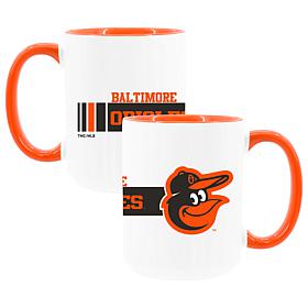 Memory Company Orioles 2 pack 15oz Coffee Mug