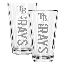 Memory Company Rays 2 pack 16oz Pint Glass