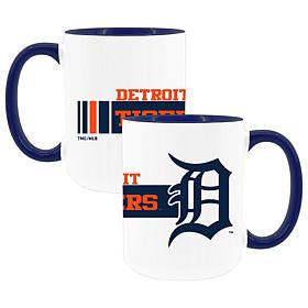 Memory Company Tigers 2 pack 15oz Coffee Mug