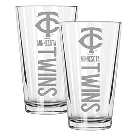 Memory Company Twins 2 pack
16oz Pint Glass