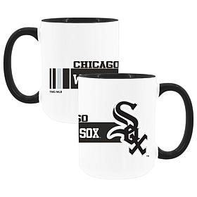 Memory Company White Sox 2 pack 15oz Coffee Mug