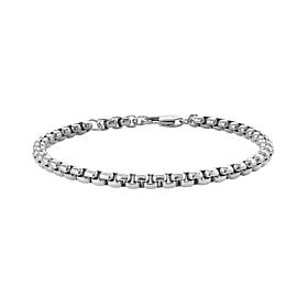 Men's Stainless Steel Box Chain Bracelet