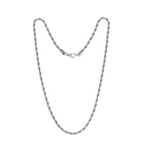 Men's Stainless Steel Rope Chain Necklace